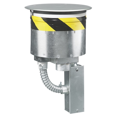 Hubbell Wiring Device-Kellems Recessed 8" Series, Through Floor Fitting Only, (1) S1R8JNC3 fitting box and (1) S1FRPT Hubbell Junction Box, No Sub Plates S1R8PTFIT3